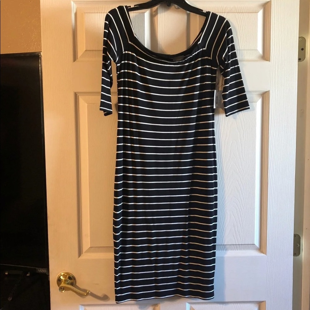 Off The Shoulder Midi Dress